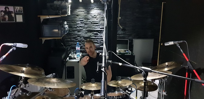 Petteri in his natural habitat