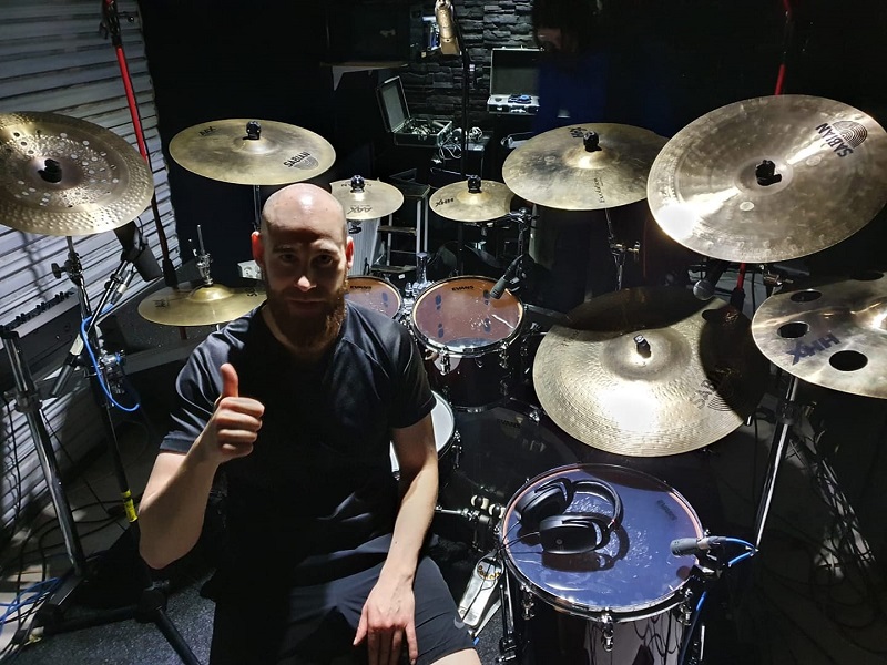 Petteri and his drums